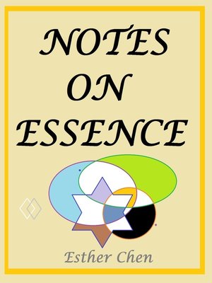 cover image of Notes On Essence